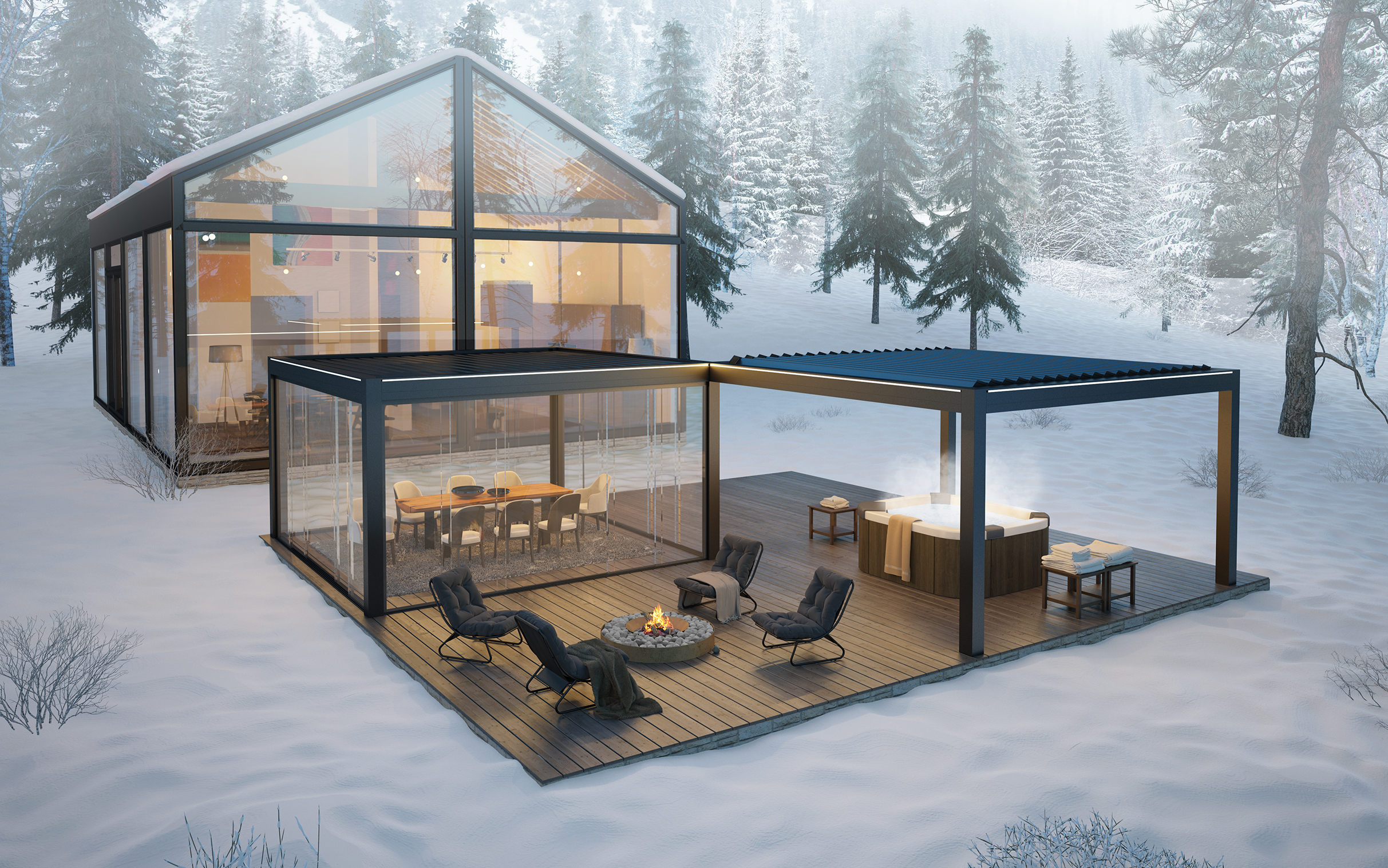 Soluzioni per vivere l’outdoor, anche in inverno